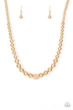 Load image into Gallery viewer, Paparazzi Accessories High-Stakes FAME - Gold Necklace