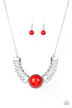 Load image into Gallery viewer, Paparazzi Accessories Egyptian Spell - Red Necklace