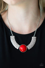 Load image into Gallery viewer, Paparazzi Accessories Egyptian Spell - Red Necklace