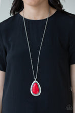 Load image into Gallery viewer, Paparazzi Accessories BADLAND To The Bone - Red Necklace