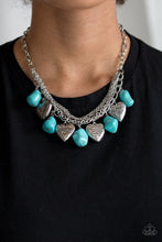 Load image into Gallery viewer, Paparazzi Accessories Change Of Heart - Blue Necklace