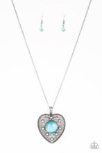 Load image into Gallery viewer, Paparazzi Accessories One Heart - Blue Necklace