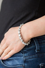 Load image into Gallery viewer, Paparazzi Accessories Sugar-Coated Sparkle - White Bracelet