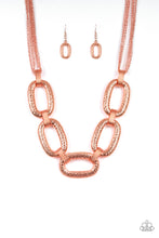 Load image into Gallery viewer, Paparazzi Accessories Take Charge - Copper Necklace