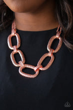 Load image into Gallery viewer, Paparazzi Accessories Take Charge - Copper Necklace