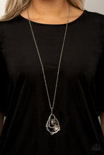 Load image into Gallery viewer, Paparazzi Accessories All Systems GLOW - Black Necklace
