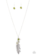 Load image into Gallery viewer, Paparazzi Accessories Feather Flair - Green Necklace