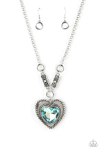 Load image into Gallery viewer, Paparazzi Accessories Heart Full of Fabulous - Blue