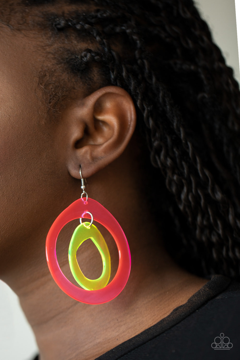 Paparazzi Accessories Show Your True NEONS - Multi Earring