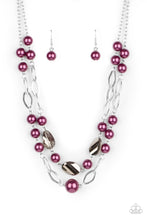 Load image into Gallery viewer, Paparazzi Accessories Fluent In Affluence - Purple Necklace
