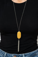 Load image into Gallery viewer, Paparazzi Accessories Got A Good Thing GLOWING - Yellow Necklace
