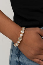 Load image into Gallery viewer, Paparazzi Accessories Still GLOWING Strong - Gold Bracelet
